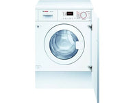 Lavadora secadora integrable - Bosch WKD24362ES, 7kg+4kg, 1355 rpm, 15 programas, ActiveWater, Blanco