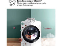 Lavadora secadora - LG F4DR9513A2W, 13 Kg + 7 Kg, 1400 rpm, 14 programas, AI Direct Drive™, TurboWash™360, Autodosificación, Blanco