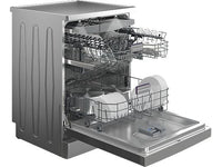 Lavavajillas - Beko BDFN36650XC, 16 Servicios, 11 Programas, 60 cm, Tercera bandeja, CornerIntense, DeepWash, Inox