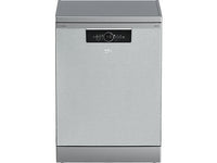 Lavavajillas - Beko BDFN36650XC, 16 Servicios, 11 Programas, 60 cm, Tercera bandeja, CornerIntense, DeepWash, Inox
