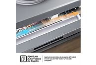 Lavavajillas - Hisense HS623D10X, 14 servicios, 7 programas, 60 cm, Media Carga, Tercera bandeja, Inox