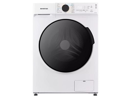 Lavadora secadora - Infiniton WSD-G8A6D4BN, 8 kg/6 kg, 1400 rpm, Inverter, Anti Microbic Technology, Blanco