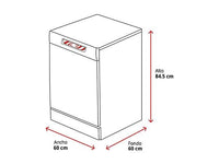 Lavavajillas - Balay 3VS572IP, 13 servicios, 5 Programas, Función pausa + carga, Rackmatic, Inox