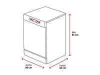 Lavavajillas - Beko BDFN26640XC, 9.5 l, 16 servicios, 6 programas, 60 cm, Tercera bandeja, Corner Intense, Fast+, Inox