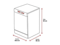 Lavavajillas - Beko BDFN36650XC, 16 Servicios, 11 Programas, 60 cm, Tercera bandeja, CornerIntense, DeepWash, Inox