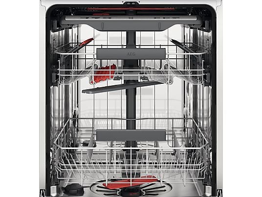 Lavavajillas integrable - AEG FSE76727P, 14 servicios, 7 programas, 60 cm, GlassCare, Tercera Bandeja, Sin panelar