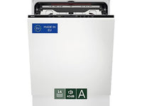 Lavavajillas integrable - AEG FSE76727P, 14 servicios, 7 programas, 60 cm, GlassCare, Tercera Bandeja, Sin panelar