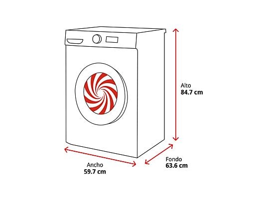 Lavadora secadora - AEG LWR7304L4B, 11 kg + 7 kg, 1400 rpm, ProSteam, Higiene con Vapor, Blanco