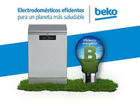 Lavavajillas - Beko BDFN36650XC, 16 Servicios, 11 Programas, 60 cm, Tercera bandeja, CornerIntense, DeepWash, Inox