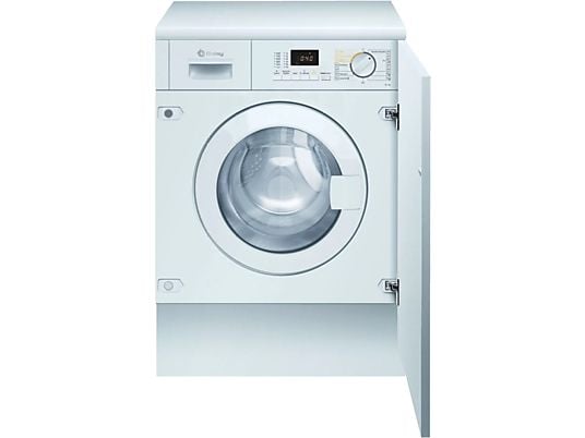 Lavadora secadora integrable - Balay 3TW773B, 7 kg/4 kg, 1200 rpm, Inicio diferido, Display Led, Blanco
