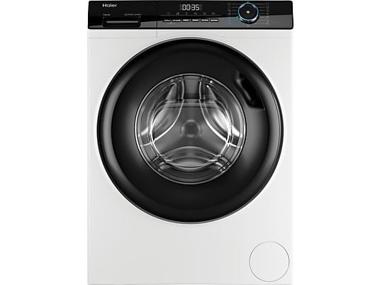 Lavadora carga frontal - Haier I-Pro Series 3 HW90-BP14939-S, 9kg, 1400rpm, Función Vapor, Motor Inverter BPM, Antibacterias, Blanco