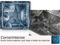 Lavavajillas - Beko BDFN26640XC, 9.5 l, 16 servicios, 6 programas, 60 cm, Tercera bandeja, Corner Intense, Fast+, Inox