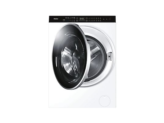Lavadora secadora - HAIER Super Drum Series 9 HWD100-BD1499U1N, 10 kg + 6 kg, Blanco
