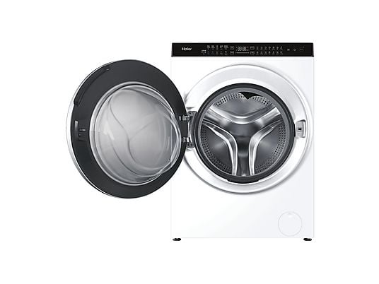 Lavadora secadora - HAIER Super Drum Series 9 HWD100-BD1499U1N, 10 kg + 6 kg, Blanco