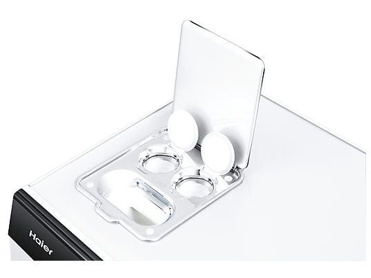 Lavadora secadora - HAIER Super Drum Series 9 HWD100-BD1499U1N, 10 kg + 6 kg, Blanco