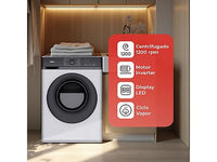 Lavadora carga frontal - NILSON NL8200AI, 8 kg, 11 programas, Blanco